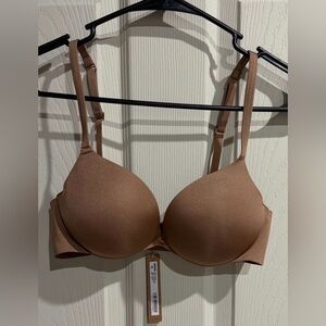 skims ultimate push up plunge bra 32c sienna